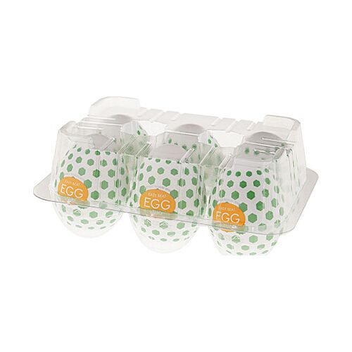 Masturbator Tenga EGG WONDER STUD cu texturi stimulante