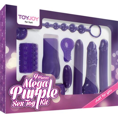 Kit de jucării ToyJoy Just For You cu 9 piese multifuncționale
