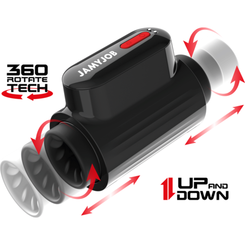 Masturbator JAMYJOB Vortex cu empuje și rotire