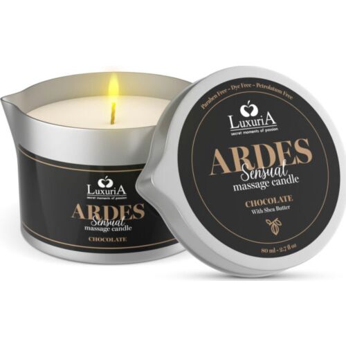 Vela de masaj INTIMATELINE Luxuria chocolată cu unt de shea