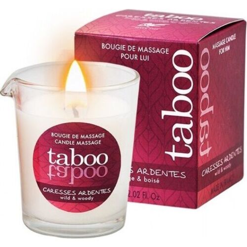 Vela de masaj RUF Taboo aroma helecho