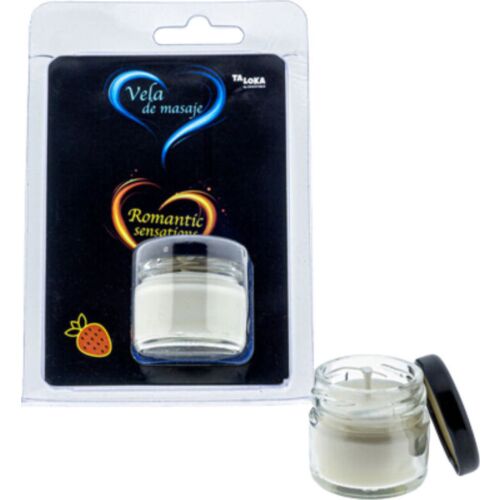 Vela de Masaj Taloka cu Aromă de Căpșuni