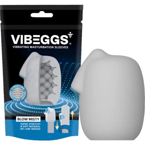 Manga masturbatoare Vibeggs Blow Misty cu vibrație