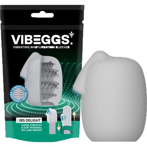 Masturbator Vibeggs Rib Delight cu vibrație