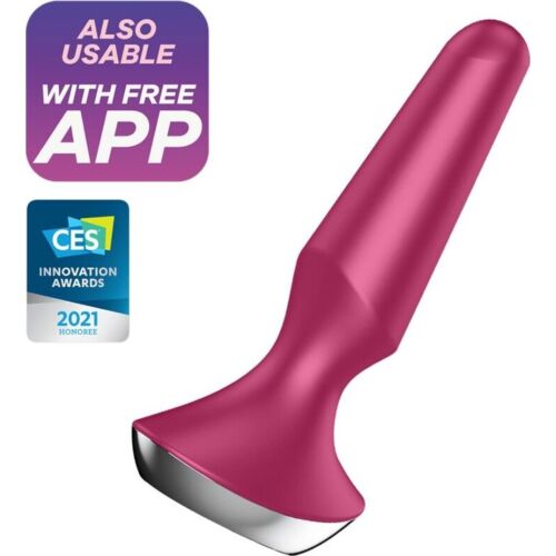 Plug anal Satisfyer Plug Ilicious 2 cu control prin aplicație