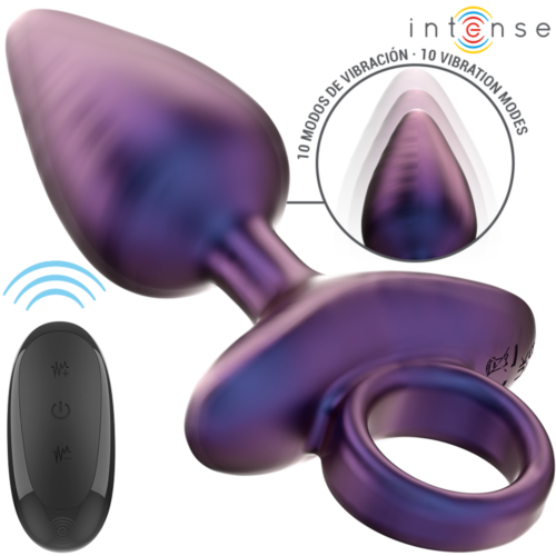 Plug Anal Vibrator INTENSE MICHAEL cu Telecomandă