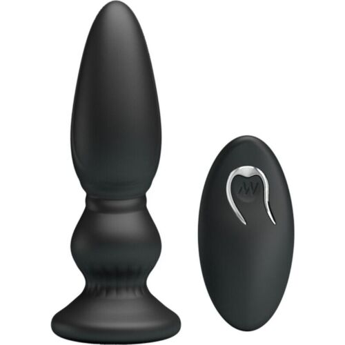 Vibrator anal MR PLAY cu telecomandă și 12 moduri