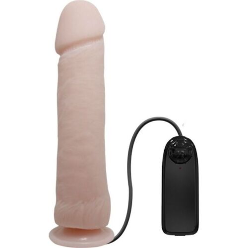 Dildo Baile 26 CM cu vibrații naturale și ventuză puternică