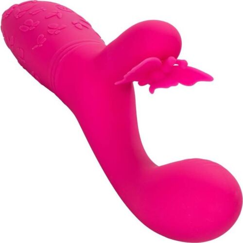 Vibrator CALEXOTICS Butterfly Kiss cu 10 moduri de vibrație