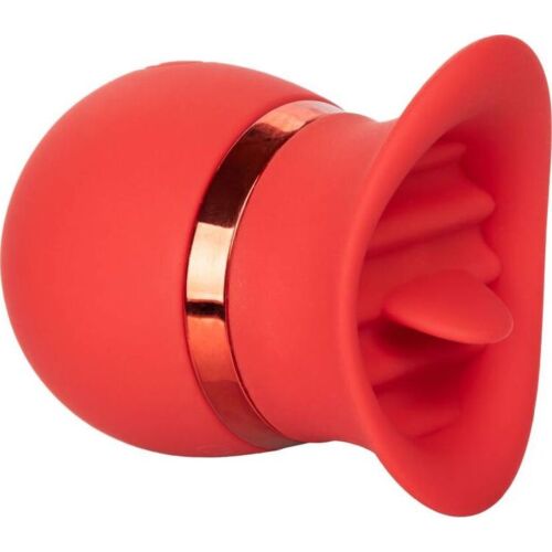 Vibrator CALEXOTICS French Kiss Sweet Talker cu 12 funcții