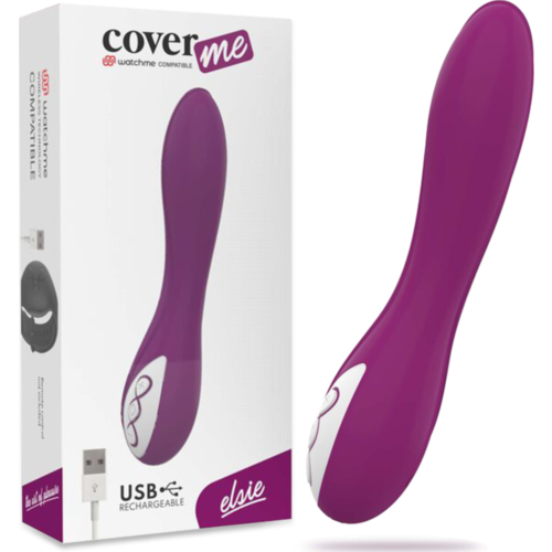 Vibrator Coverme Elsie cu control de la distanță și 10 moduri de vibrație