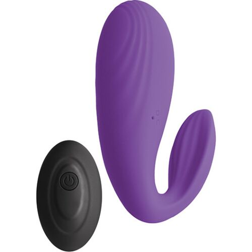 Vibrator S Pleasures MEEVA cu control remote și atingere flexibilă