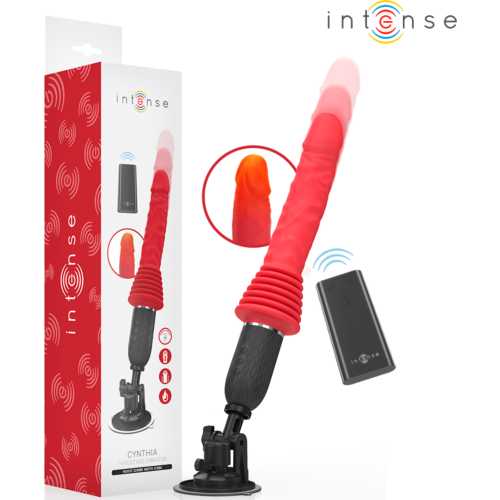 Vibrator Intense Fun Cynthia cu control remote și căldură