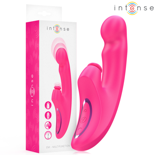 Vibrator INTENSE EMI 3 în 1 cu 10 vibrații