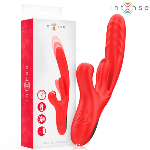 Vibrator multidimensional INTENSE KAROL cu penetrare automată