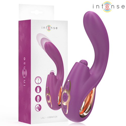 Vibrator INTENSE FUN LALI cu Împingere și Vibrație