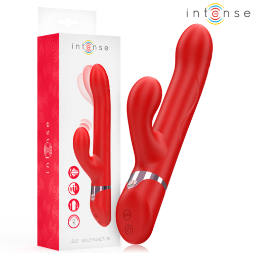 Vibrator INTENSE FUN LELE cu rotație și oscilație