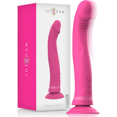 Dildo Vibrator Intense Fun Michelangelo cu Succión Puternică