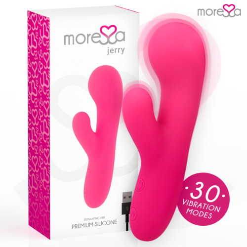 Vibrator MORESSA Jerry Clip pentru stimulare clitoriană și punct G