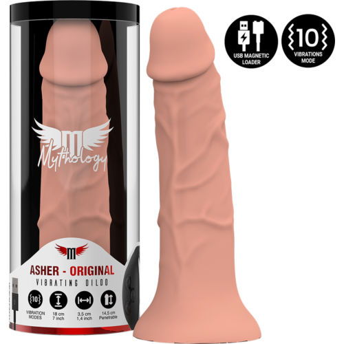 Dildo MYTHOLOGY ASHER cu vibrații puternice