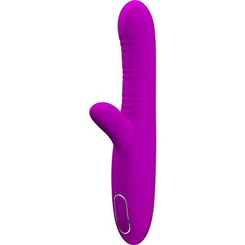 Vibrator Pretty Love Angelique cu stimulare clitoridiană