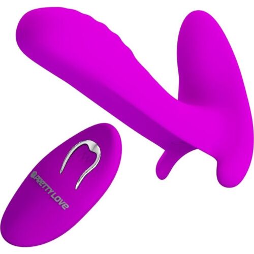 Vibrator Pretty Love BI-014850W cu telecomandă