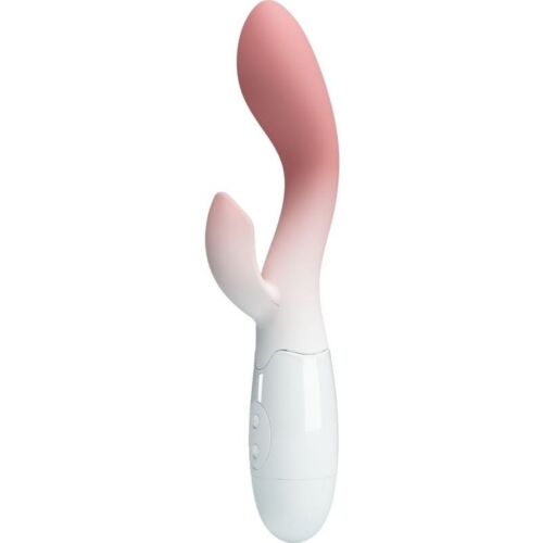 Vibrator Pretty Love Brighty G-Spot cu stimulare clitoridiană