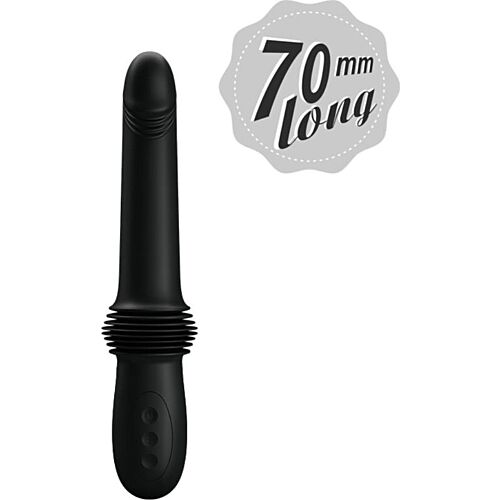 Vibrator Pretty Love Pazuzu cu 3 moduri de propulsie