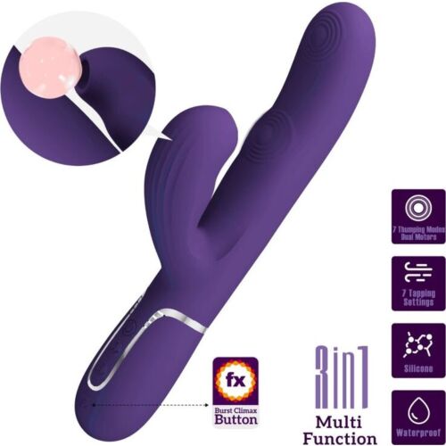 Vibrator Pretty Love Perlita cu 14 moduri de vibrație
