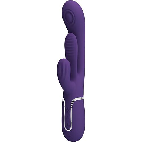 Vibrador Pretty Love Shania cu limbă adițională