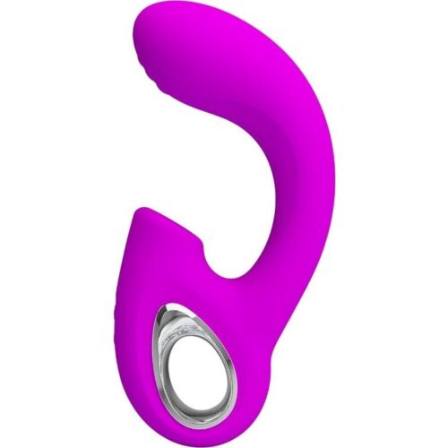 Vibrator Pretty Love Sibel cu stimulare clitoridiană