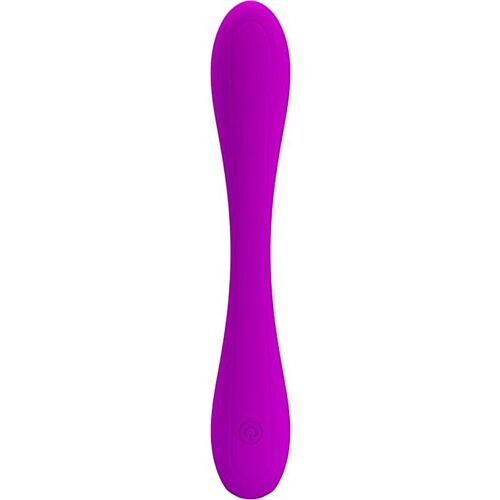 Vibrator PRETTY LOVE Yedda flexibil pentru stimulare dublă