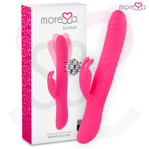 Vibrator MORESSA SOMER cu rotire și vibrație puternică