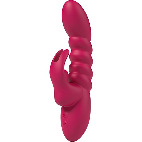 Vibrator rabbit PARTY UP Bryunlun pentru stimulare dublă