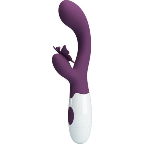 Vibrator Pretty Love Butterfly Kiss cu stimulare duală