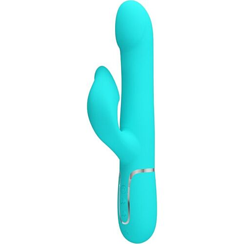Vibrator Rabbit Pretty Love cu perle și 7 moduri de vibrație