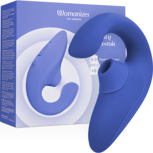 Vibrator Womanizer Blend cu stimulare dublă