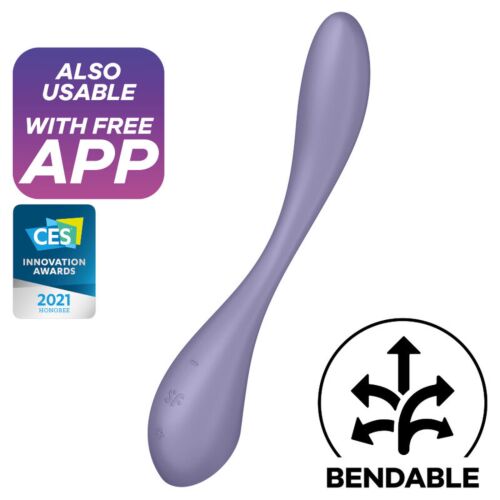 Vibratoare Satisfyer G-Spot Flex 5 cu gât flexibil