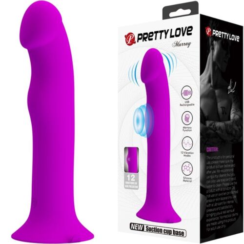 Vibrator Pretty Love Murray cu ventosa pentru punctul G