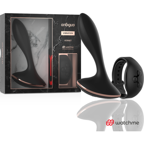 Plug anal ANBIGUO WATCHME cu control remote