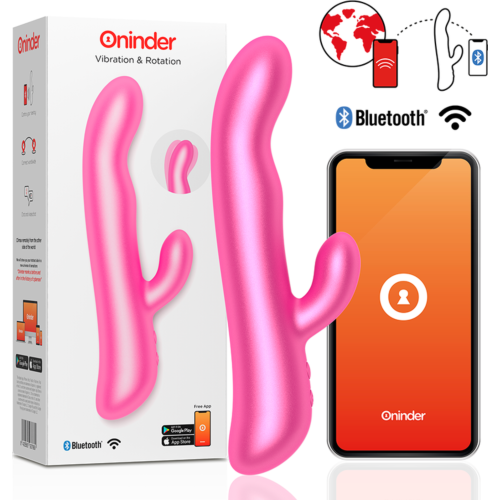 Vibrator Oninder Oslo cu stimulare dublă