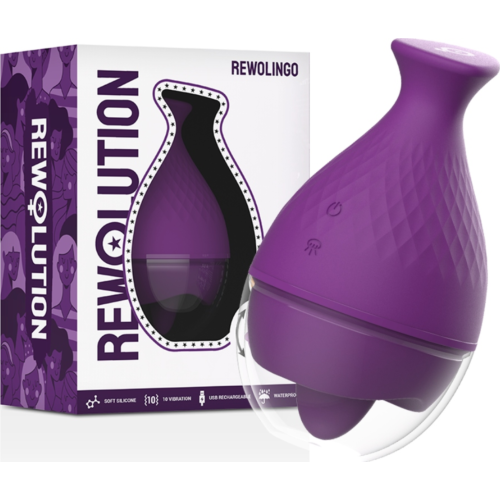 Vibrator REWOLUTION REWOLINGO cu limbă dinamică