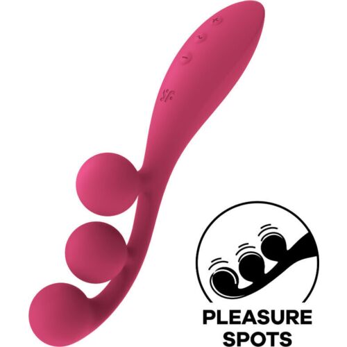Vibrator Satisfyer Tri Ball 1 cu stimulare simultană