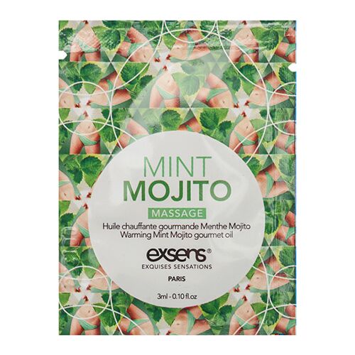 Ulei de Masaj Exsens Warming Gourmet Mojito cu Efect de Încălzire
