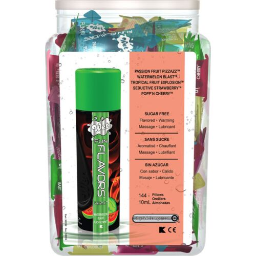 Lubrifiant cu arome Wet Fun Flavors 4-en-1