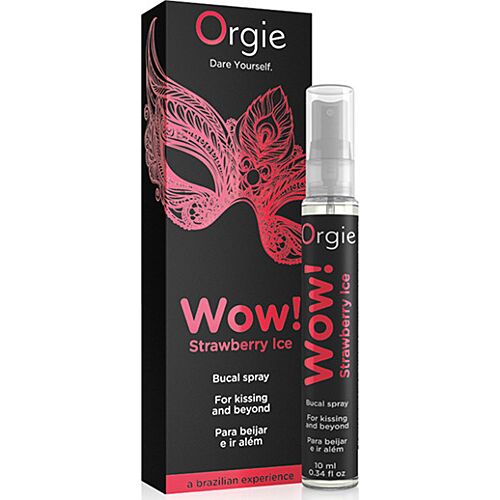 Spray Oral Orgie WOW Strawberry Ice cu Efect Răcoritor