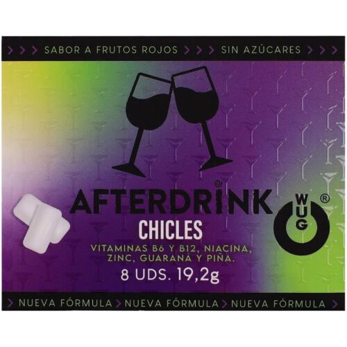 Chicle WUG GUM 8 unități | Recuperare rapidă după petrecere