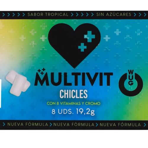 Chiclet WUG GUM MULTIVIT cu melatonină și valeriană