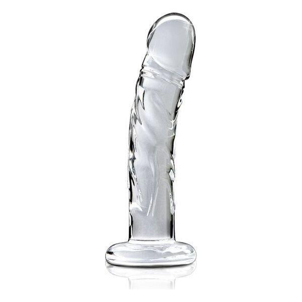 Dildo ICICLES N. 62 cu stimulare a punctului G