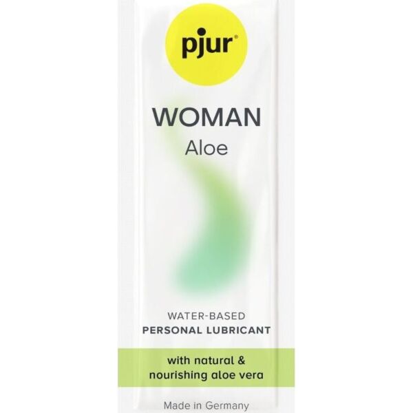 Lubrifiant PJUR WOMAN Aloe 2 ml cu aloe vera